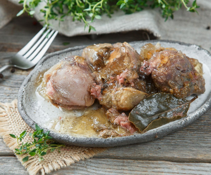 3604 Тушенка из гусиных потрошков Вкусляндия  - Вид №1