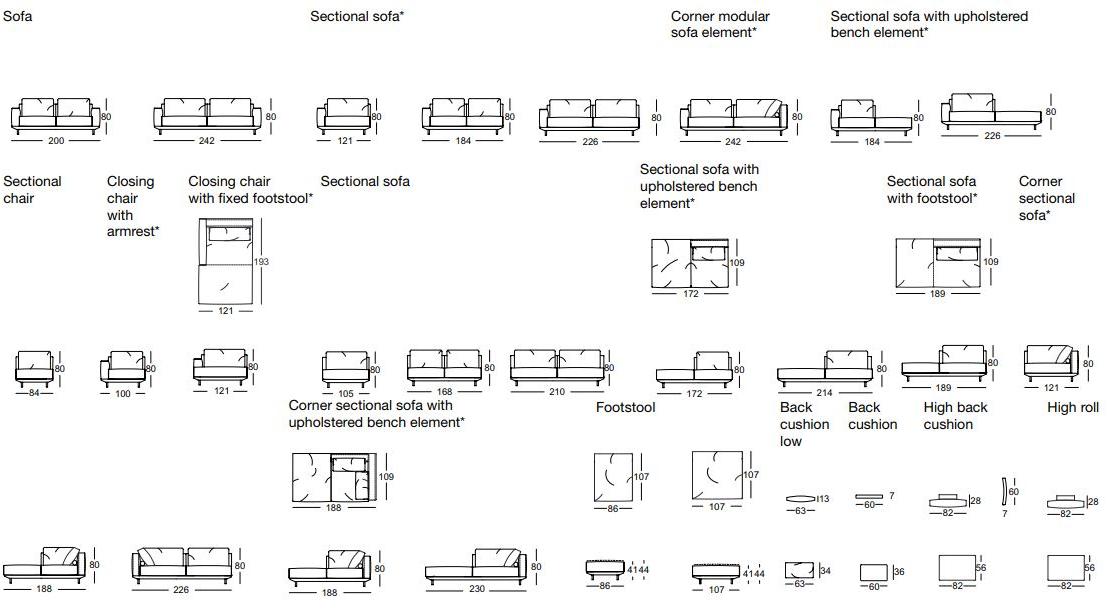Rolf Benz Секционный кожаный диван sun-id-1451598 - Вид №1