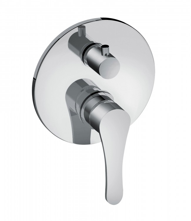 14519/3 Встроенный смеситель с механическим переключателем на 3 направления. Bongio O’Clock Green 