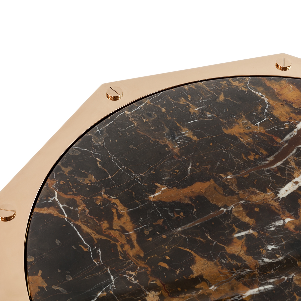 450219-76 ABHIKA КОФЕЙНЫЙ СТОЛ ЯХТА H34 D95 BROWN  - Вид №1