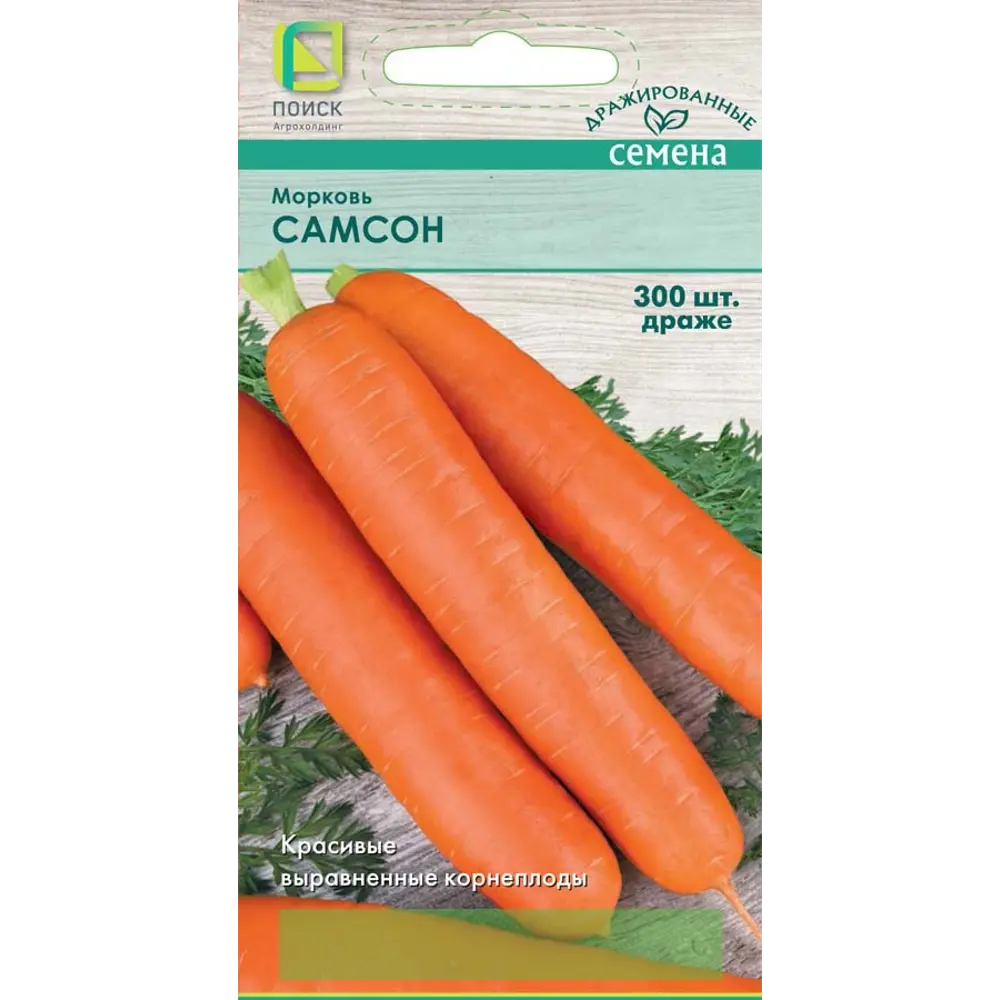 Семена моркови Самсон Поиск - высокоурожайный сорт для открытого грунта 89401118 STLM-1575348
