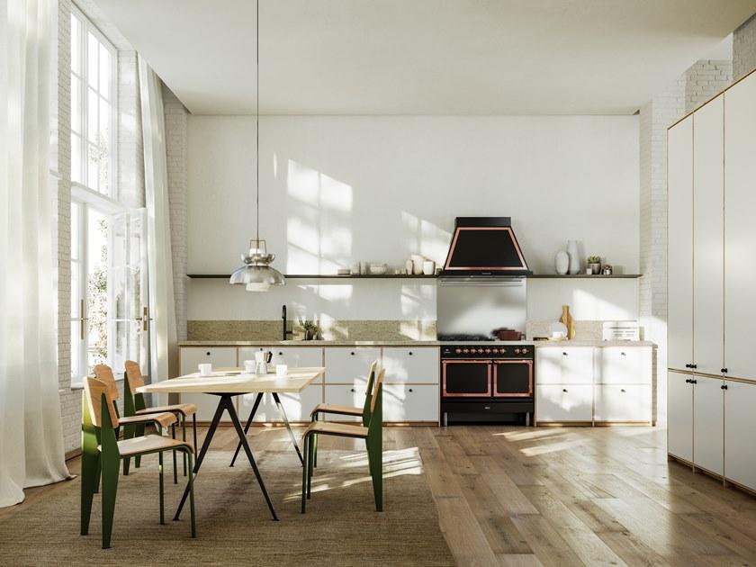 Ilve Отдельностоящая стальная кухня Nostalgie Pd10n Santreyd - Вид №3