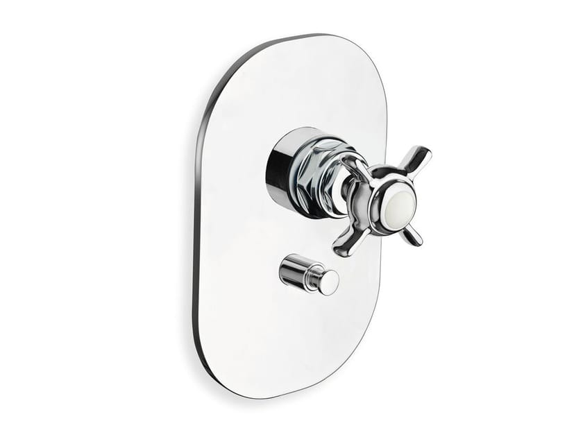 Однорычажный смеситель для душа с пластиной CRISTINA Rubinetterie Лондон ARCH-00108403