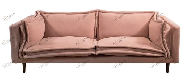 Диван Charlotte прямой розовый UNICO ДИЗАЙНЕРСКИЕ 248875 Розовый 