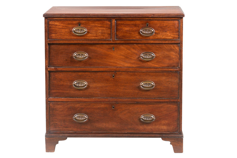 SOR27527 Комод из красного дерева с 2 и 3 ящиками ijlbrown 