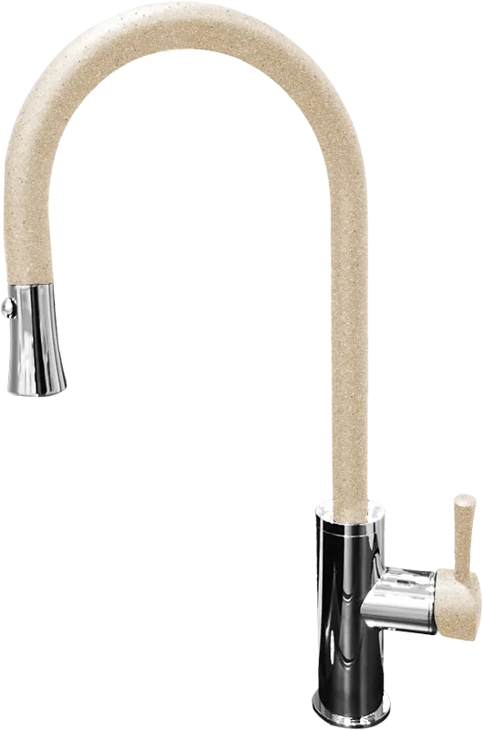 Кухонный смеситель 7652 кашемир GranFest 