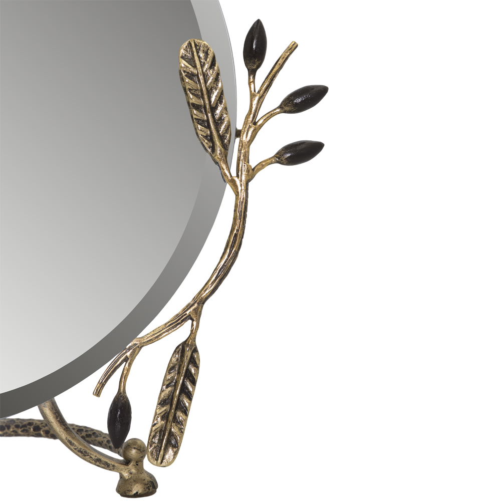 79027 Зеркало Oliva Branch Амбер BOGACHO 4627179659585 - Вид №3