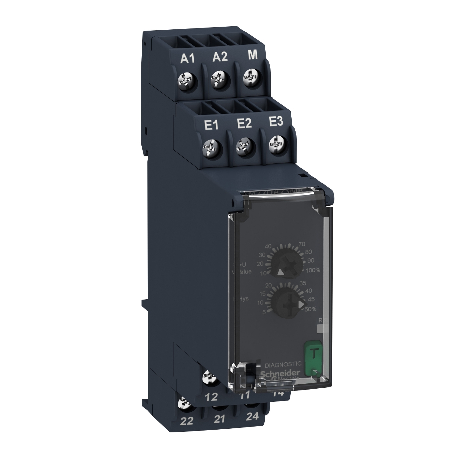 RM22UA23MR РЕЛЕ КОНТРОЛЯ ПОВЫШ. НАПРЯЖ., БЕЗ ПАМ. Schneider Electric Компоненты управления 