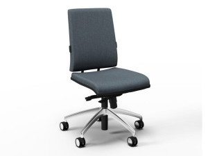 Офисное кресло с регулируемой высотой из ткани с 5 спицами