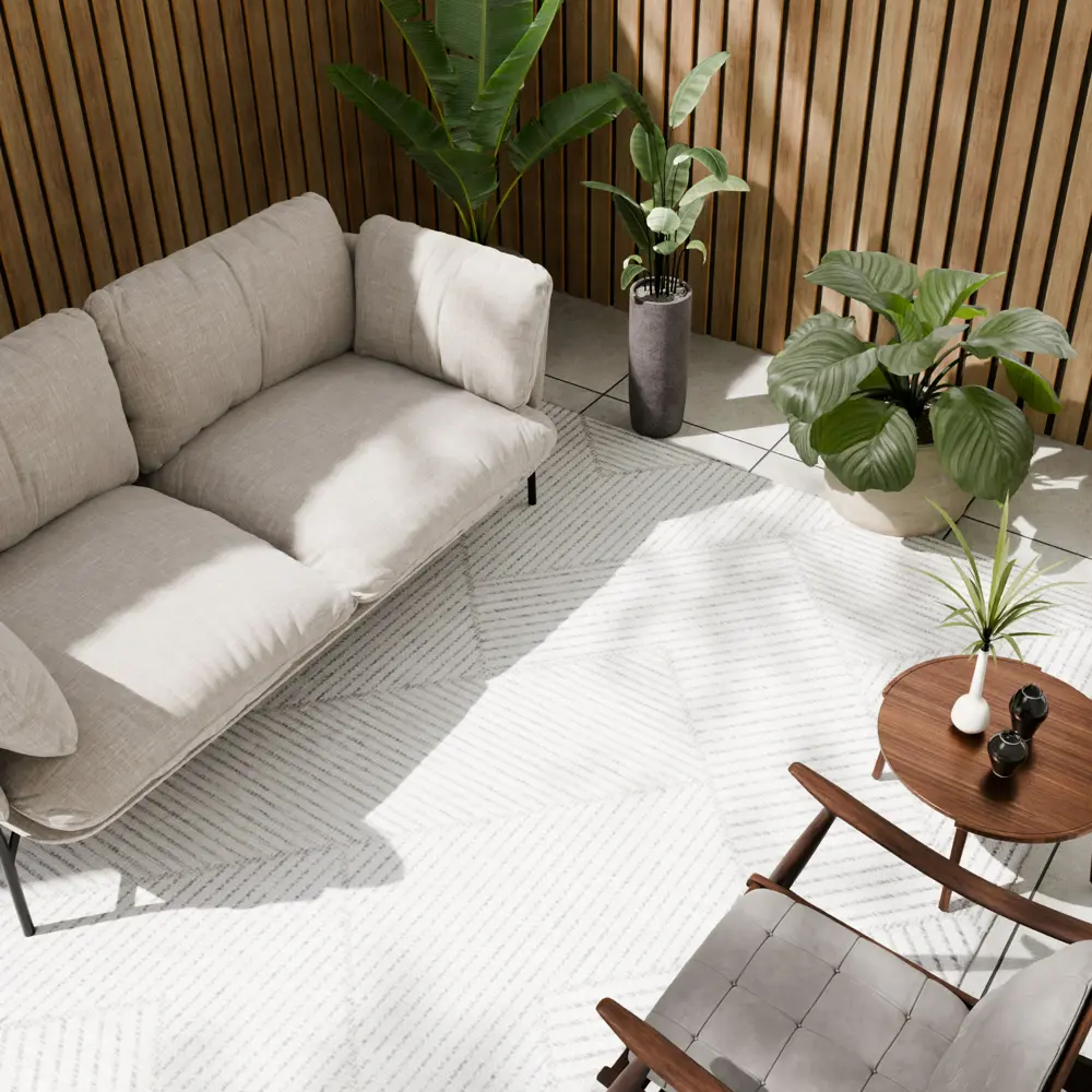 Циновка Дели 160x230 см полипропилен 84116_53211 цвет кремовый ROYALTAFT STLM-2179069 - Вид №6