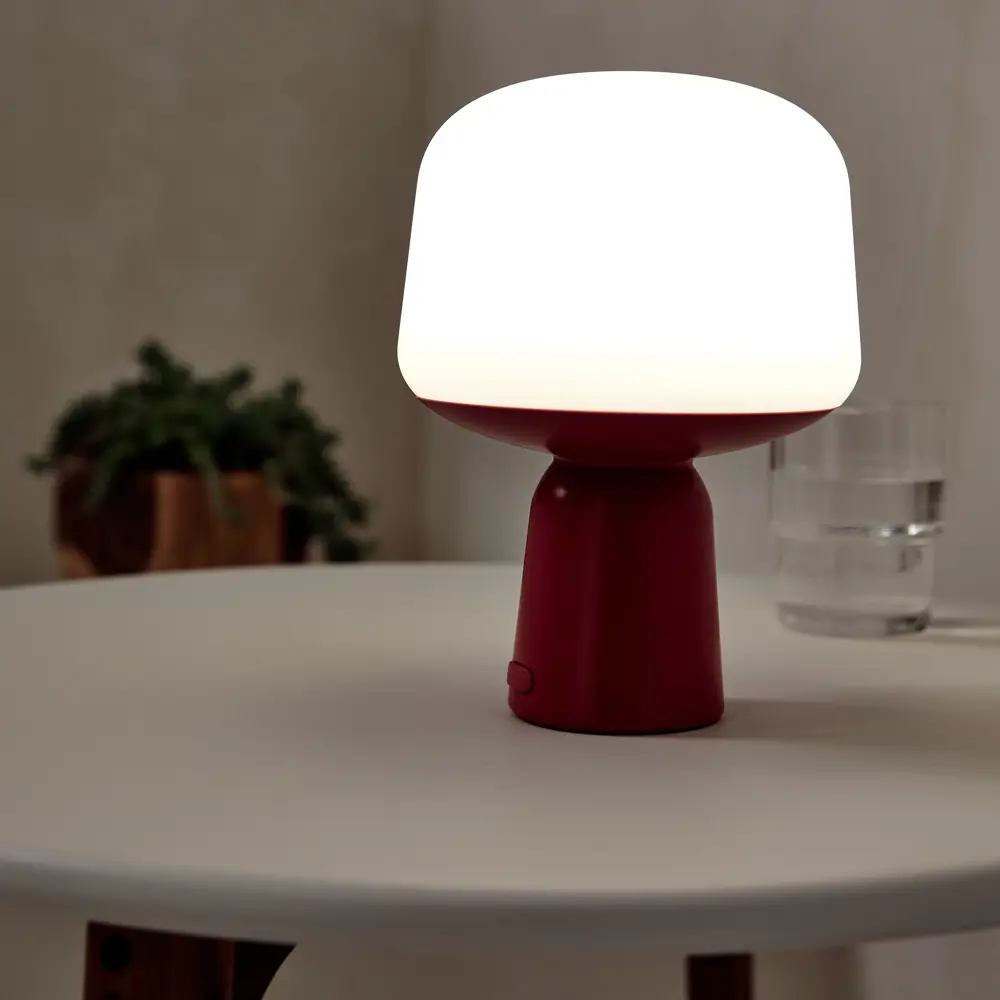 Светильник Inspire Luno LED USB 120 Лм 4000 К IP44, цвет красный STLM-2135513