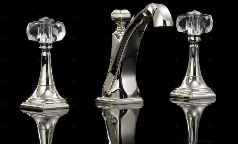 Devon&Devon Смеситель для раковины на 3 отверстия Gemstone Exc-gm100