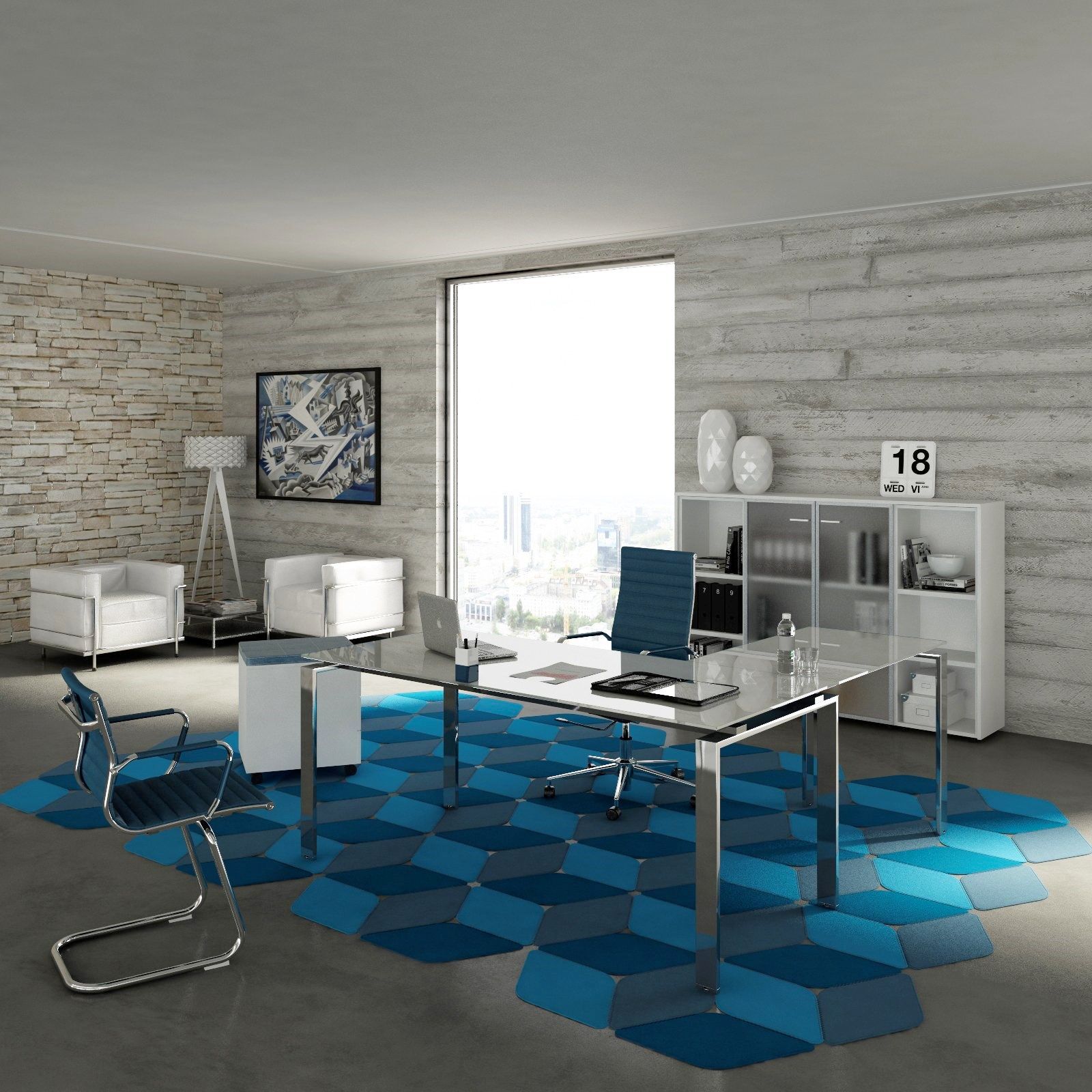 Рабочая станция с удлинением CUF Milano Doria ARCH-00034925 - Вид №9