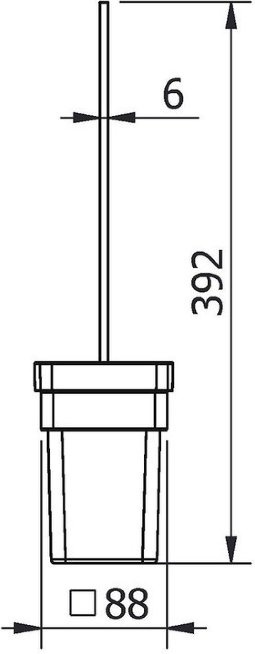 11325A-BP Ерш VICO подвесной цвет черный матовый LANGBERGER VICO, BLACK EDITION - Вид №2