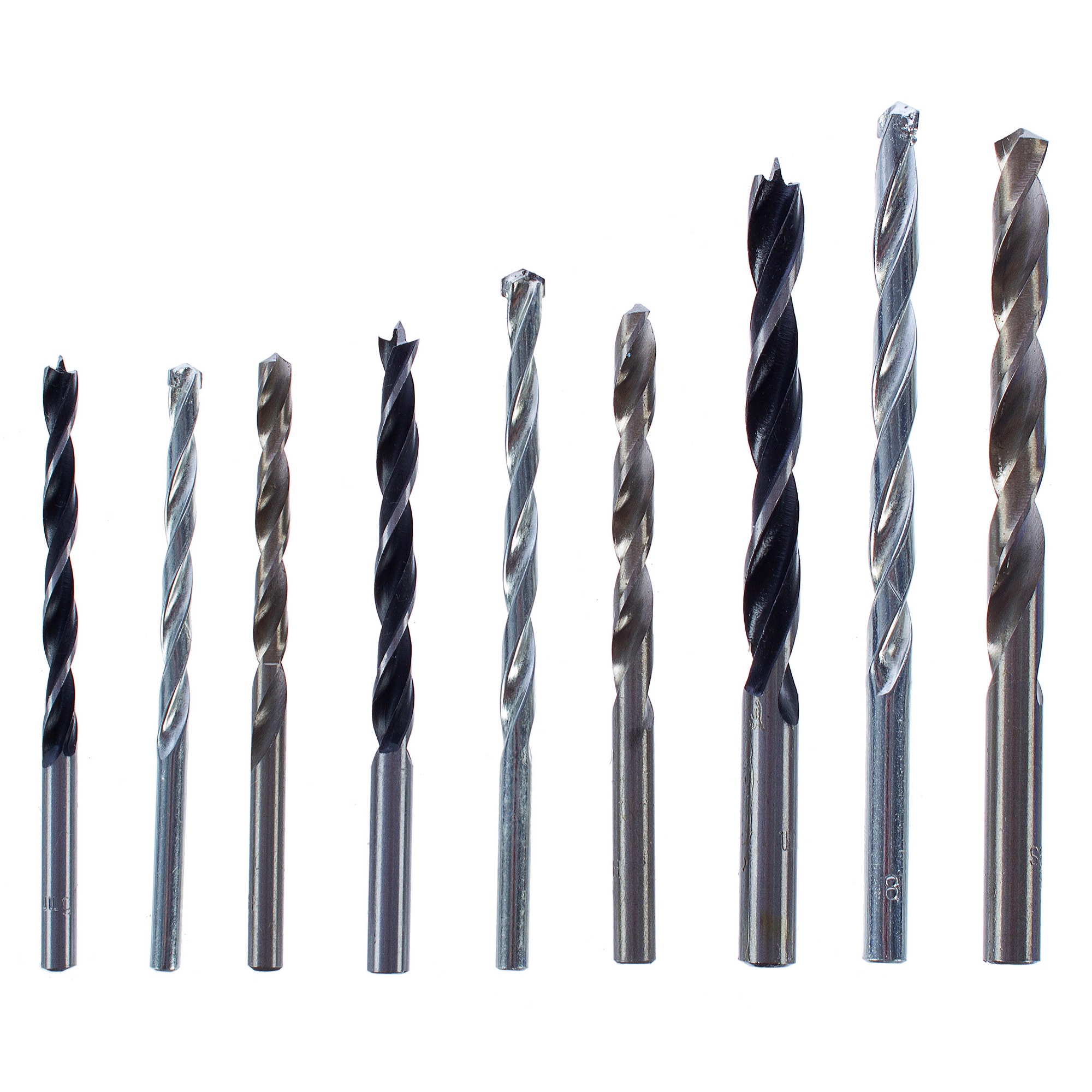 17966637 Набор свёрл универсальный 9 шт., 5-8 мм Santreyd 