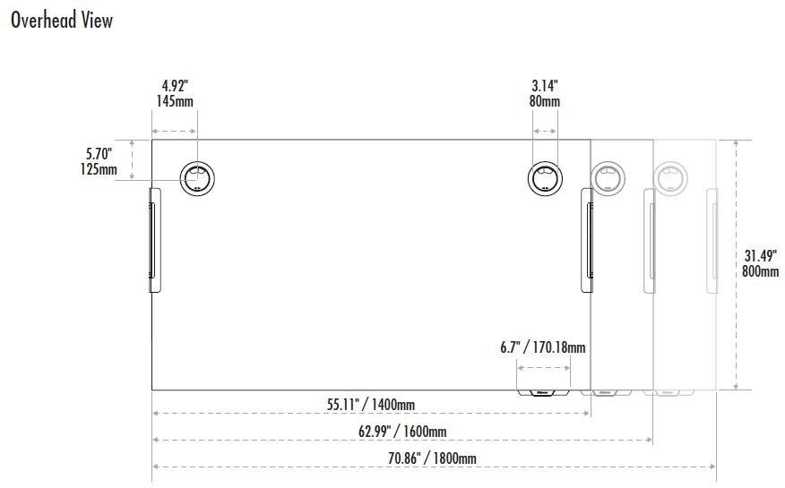 Fellowes Стол с регулируемой высотой  9708601  - Вид №9