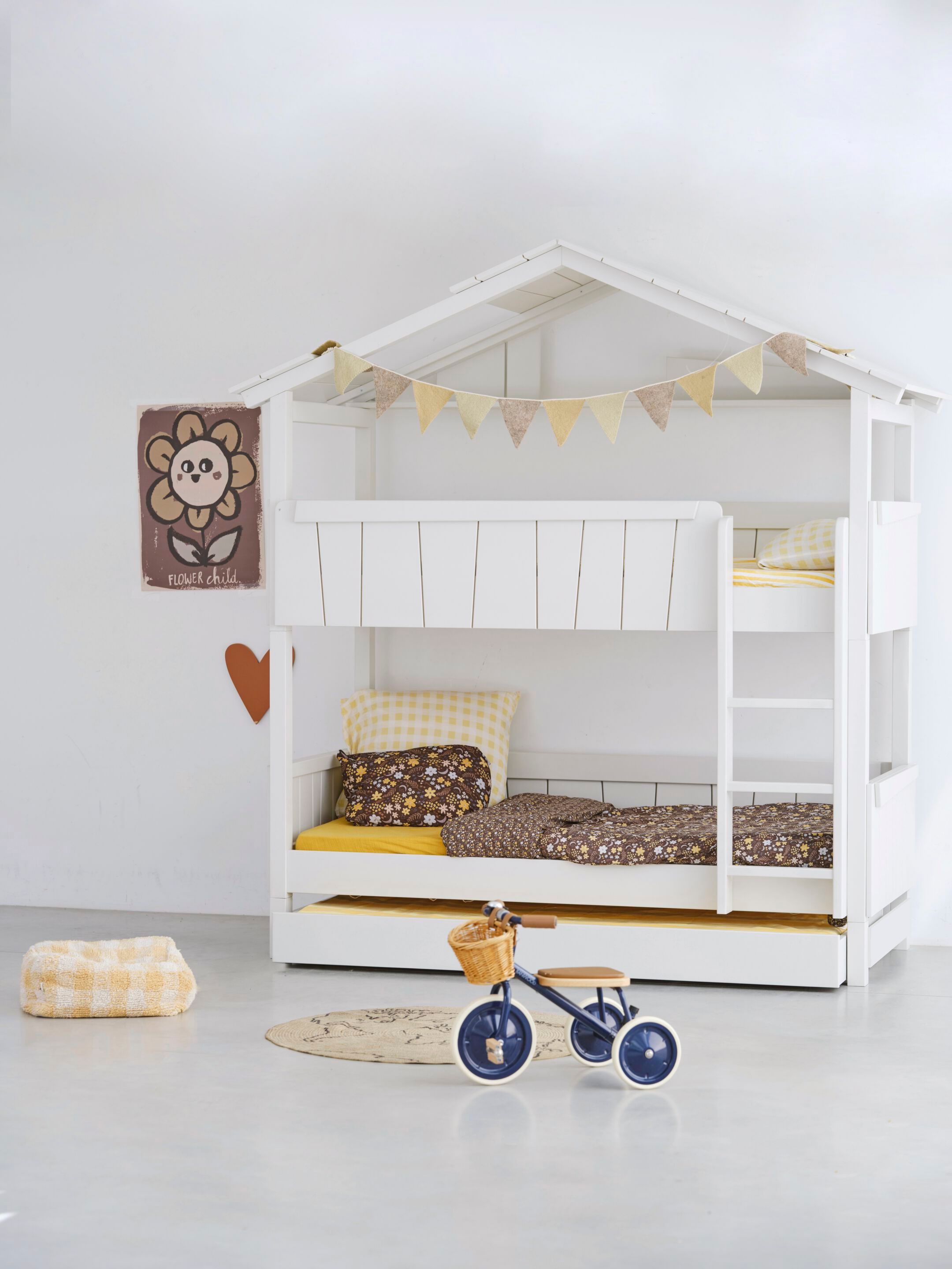 Выдвижная деревянная двухъярусная кровать Mathy by Bols STAR LIGHT ARCH-00148110 - Вид №1