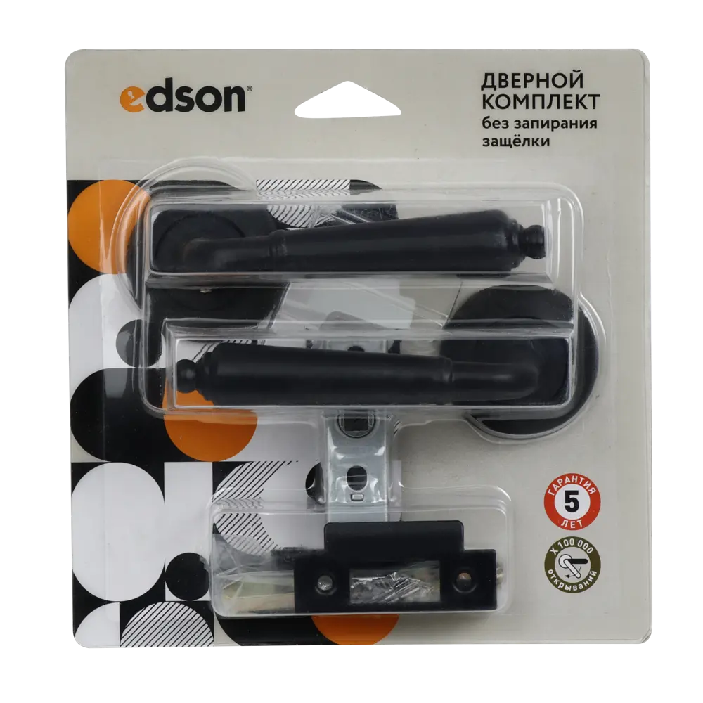 Дверные ручки Edson PS6R1 на розетке для межкомнатных дверей 85167458 STLM-1491783 - Вид №2
