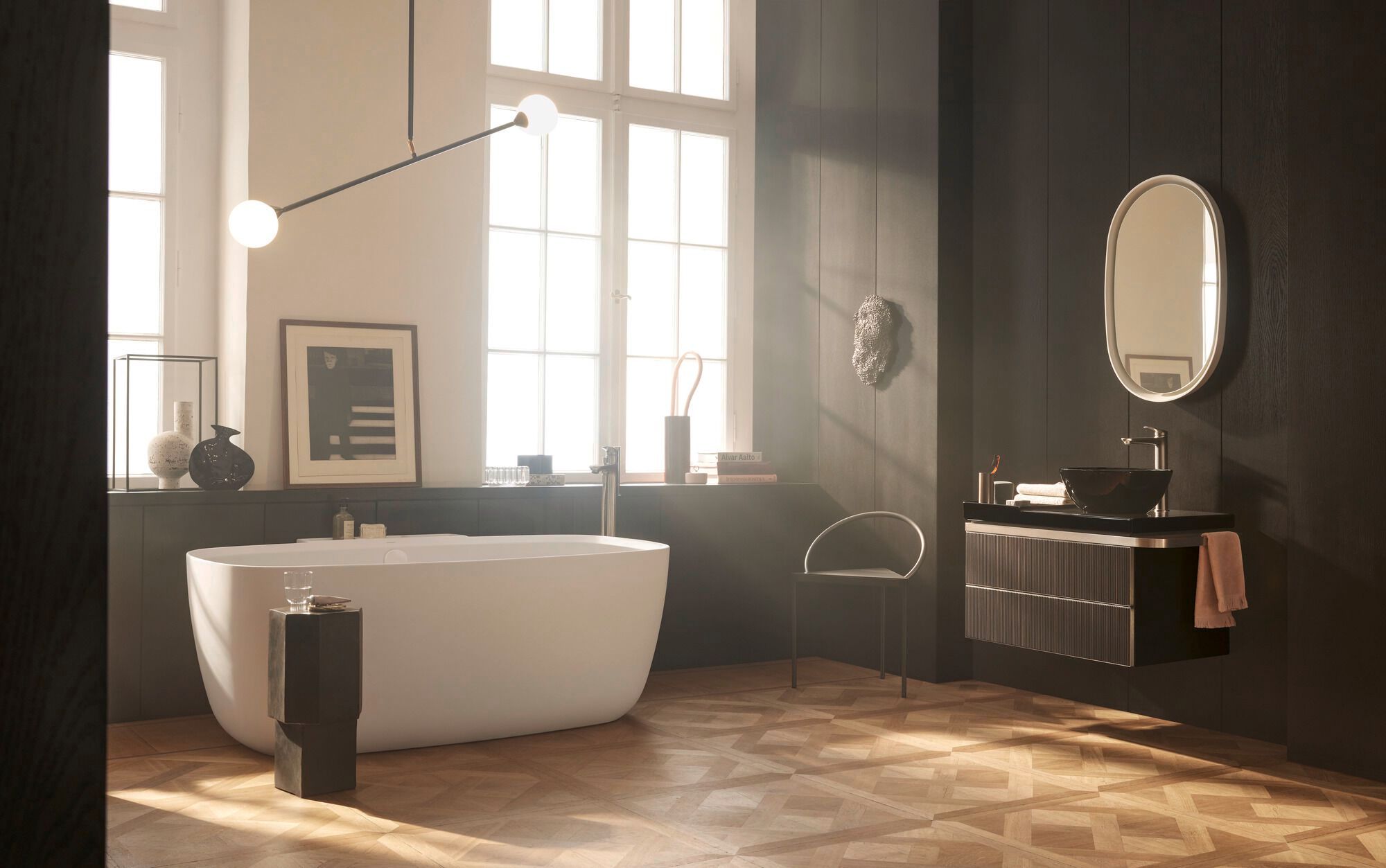 Керамическая овальная ванна Duravit Aurena ARCH-00100108 - Вид №1