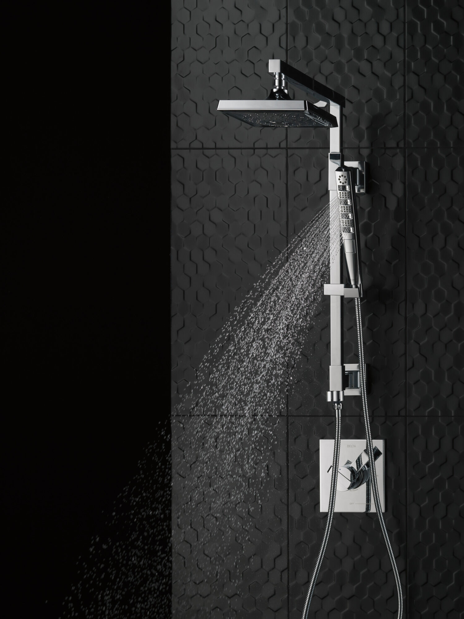 U495D-60-PK Шланг для ручного душа 60–80 дюймов Delta Faucet Universal Showering Хром  - Вид №6