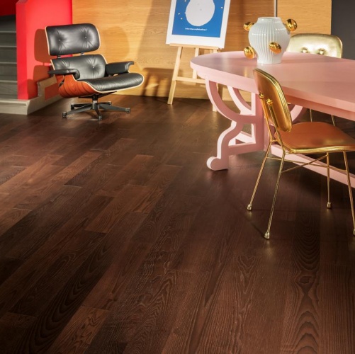 Паркетная доска Coswick Вековые традиции Термоясень Селект (Гладкая) 600...2100х127 мм 16531901 - Вид №1