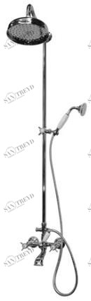 BLEU PROVENCE Смеситель для ванны из латуни с ручным душем с верхним душем Rubinetti per vasca sun-id-1451261