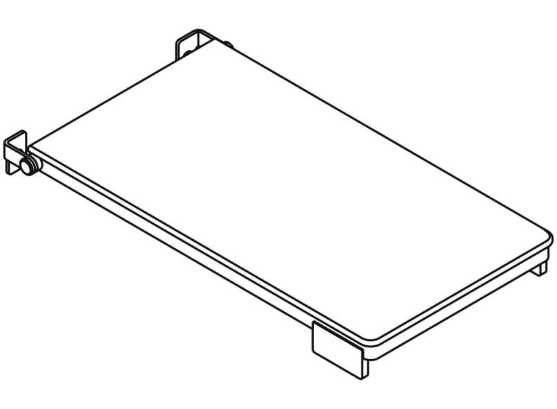 900.51.213XA Складное сиденье для ванны (ada) HEWI System 900 - Вид №2