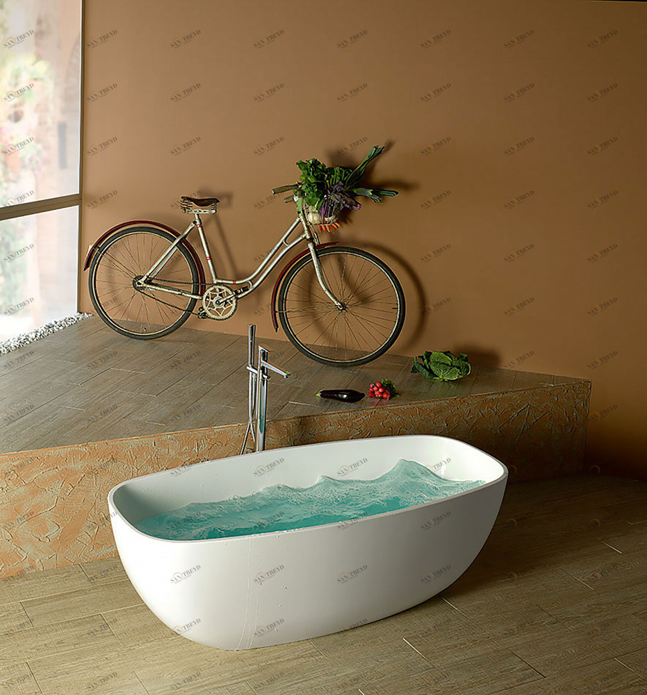 Ванна из литого мрамора ALPEN Ipanema 170 69911