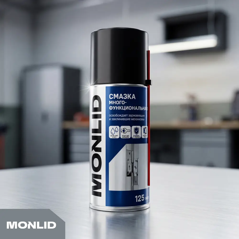 Смазка универсальная MONLID в аэрозоле 125 мл STLM-2167720 - Вид №2