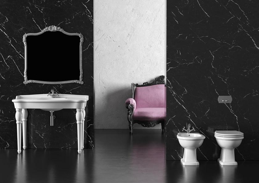 28200101, 28210101 Приставной унитаз напольный Белый Alice Ceramica Boheme Италия - Вид №4