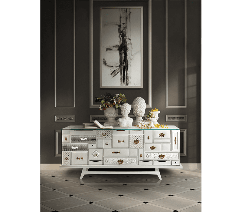 0-320 Буфет Mondrian белый  Boca Do Lobo  - Вид №30