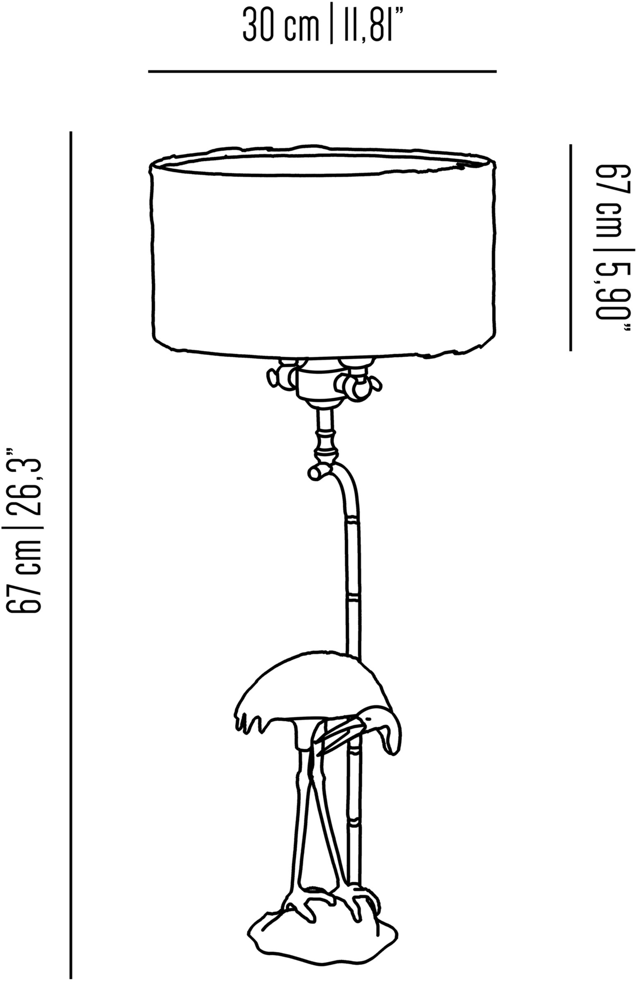 Il Bronzetto Настольная лампа из латуни Eclectic Bes05b - Вид №1