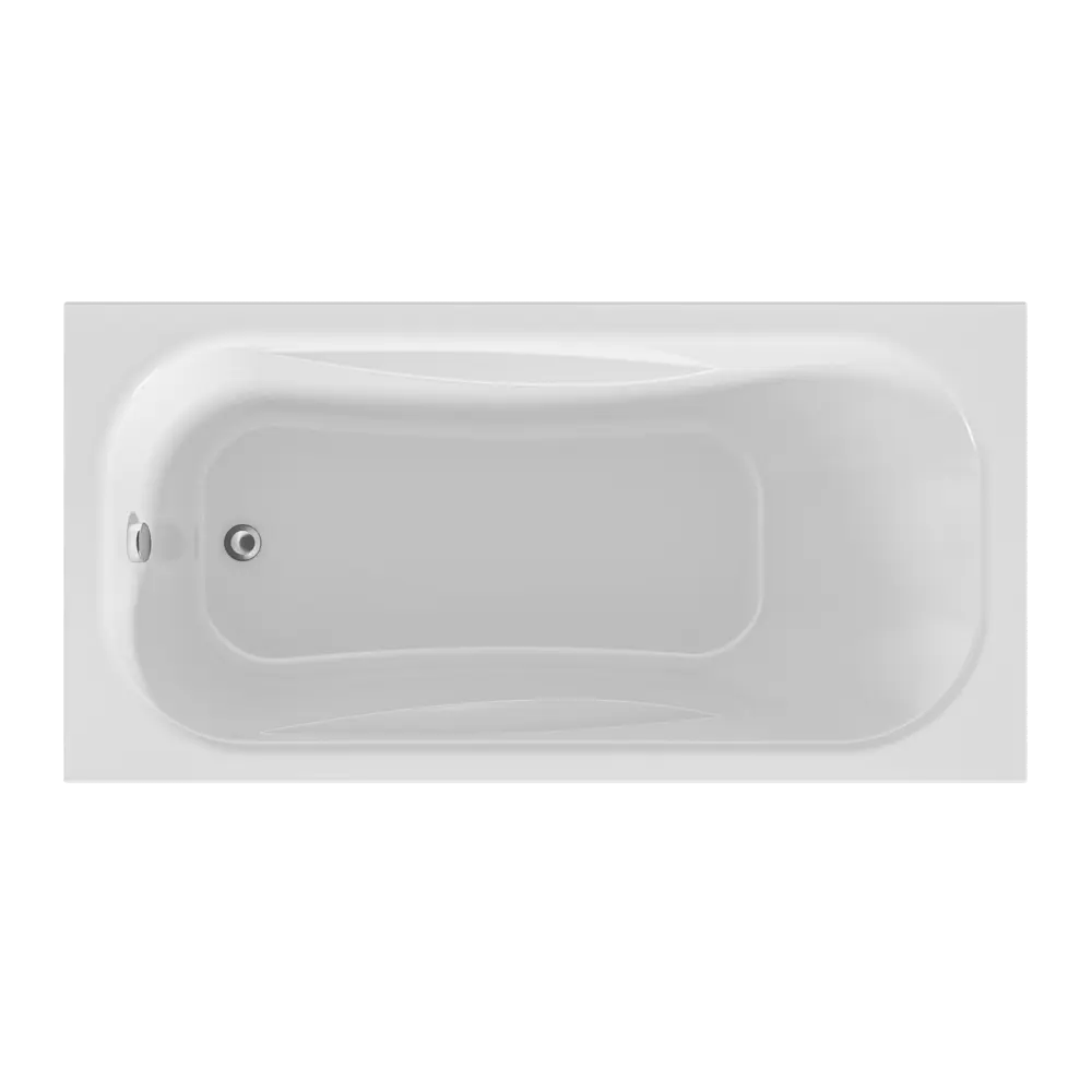 Ванна 100Acryl Luara акриловая 130x70 см ножки в комплекте STLM-2031407 - Вид №4