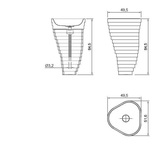 Отдельно стоящая раковина из каррарского мрамора Antoniolupi VORTICE ARCH-00024307 - Вид №10
