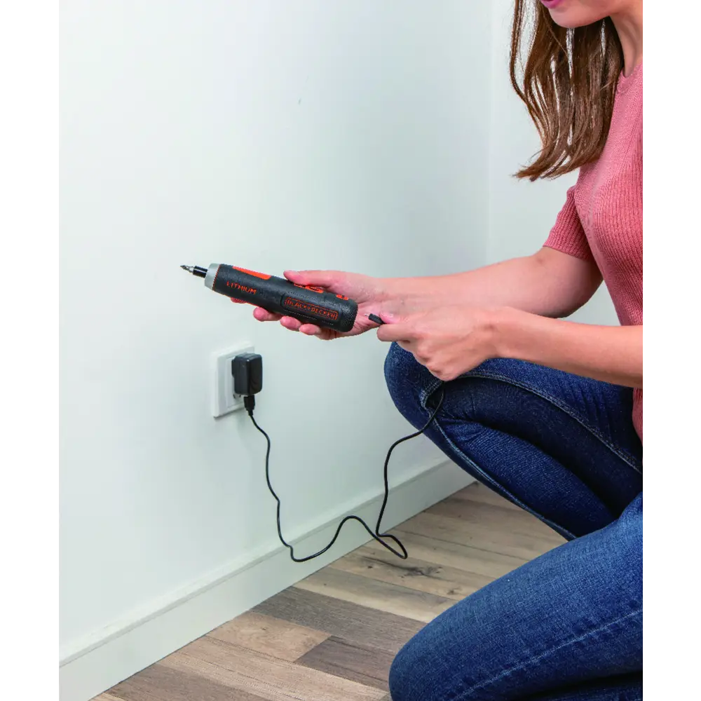 Отвертка аккумуляторная Black&Decker BD40K27-RU, 3.6 В Li-ion 1.5 Ач BLACK + DECKER STLM-2186154 - Вид №14