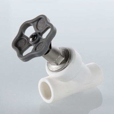 VTp.714.0.020 Вентиль полипропиленовый прямоточный Valtec 20 мм  - Вид №3