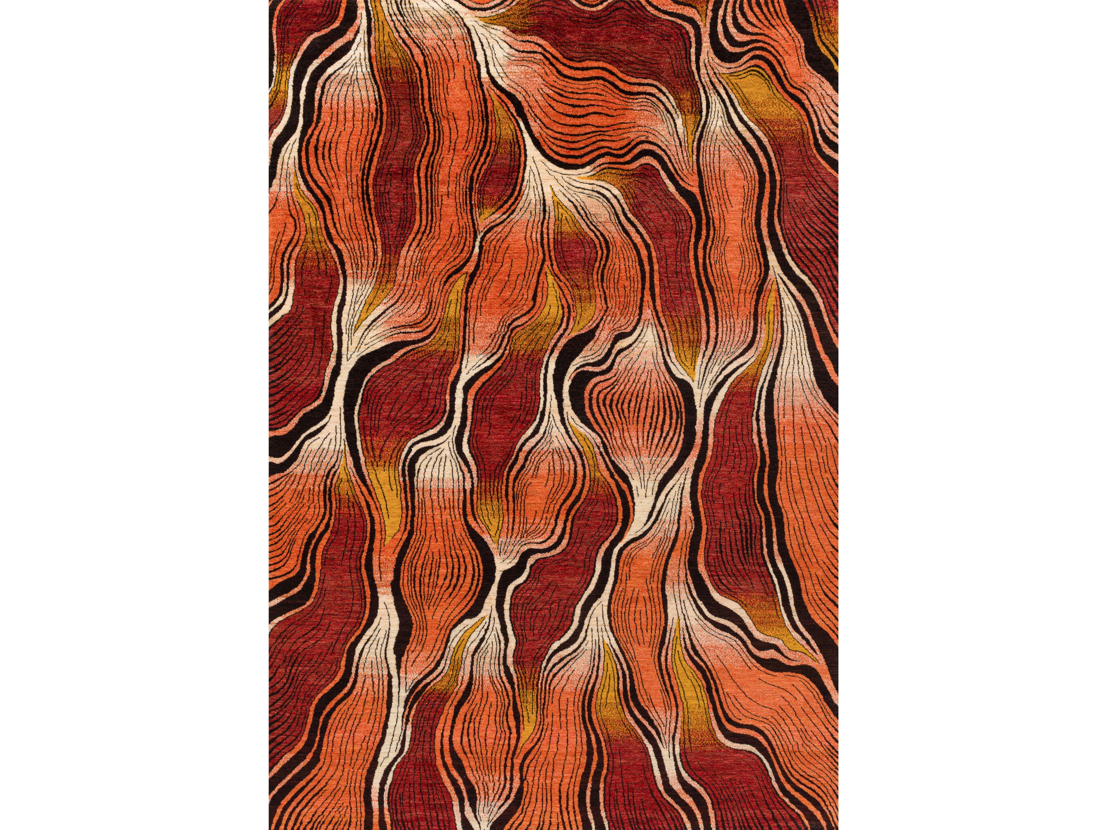 Прямоугольный ковер с рисунком из шерсти Zollanvari дизайнер - Dream Chants ARCH-00074888 - Вид №1