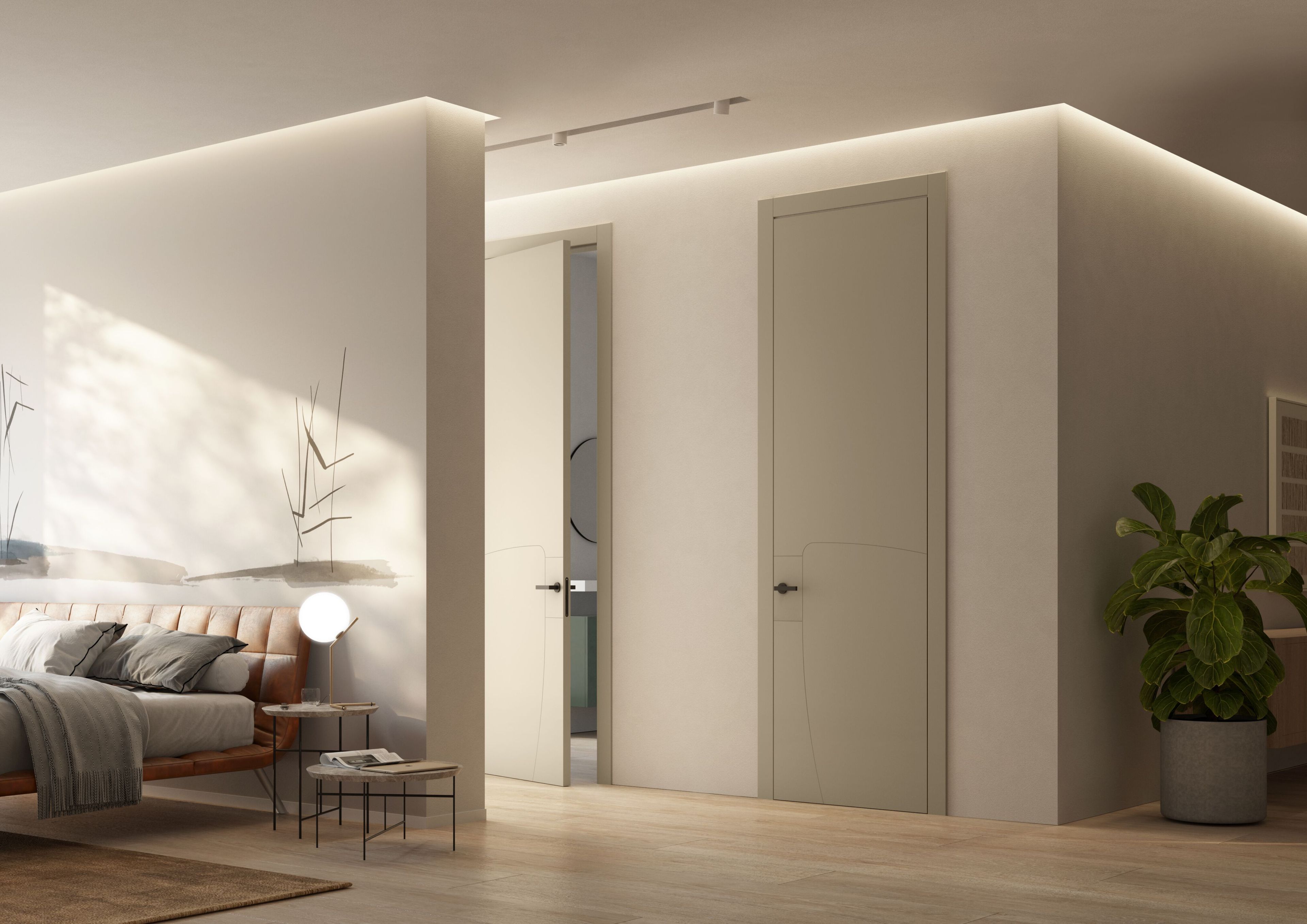 Деревянные распашные двери PIVATO le porte ALLEGRA ARCH-00136377 - Вид №4