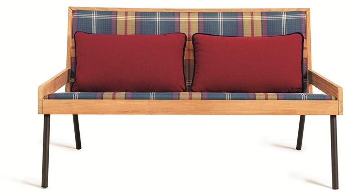 Ethimo 2-местный садовый диван из технической ткани Allaperto Aad200tc0 - Вид №1