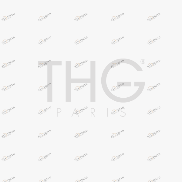 A7F-4609 Фарфоровая ваза Thg-paris Marquise чёрный с золотым декором 