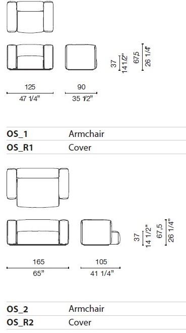 Cappellini Модульный диван со съемным кожухом sun-id-1435214 - Вид №5
