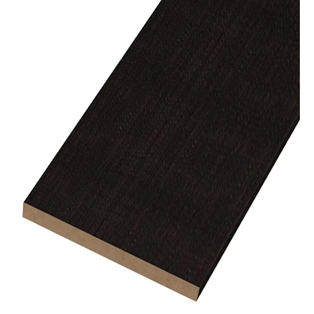 Добор 2070x150x8 мм ПВХ ламинация цвет венге сибирский КРОНОПРОФИЛЬ STLM-2185653