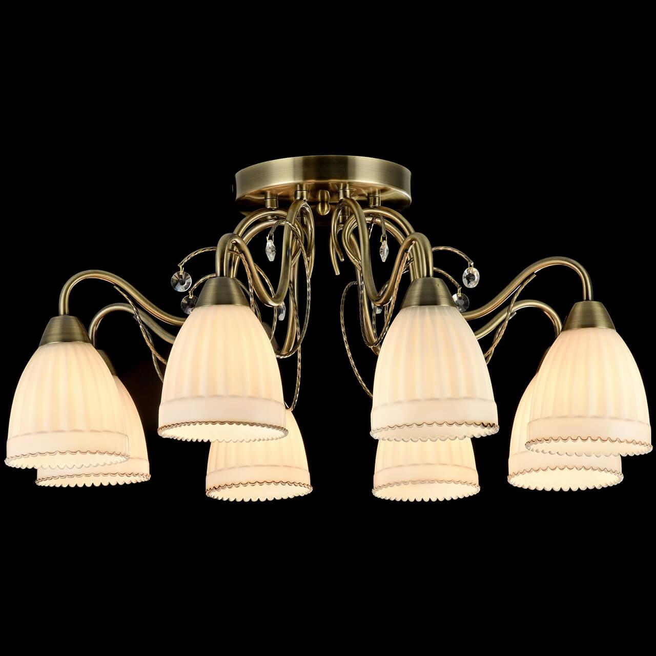 Потолочная люстра Freya Letizia FR2757-PL-08-BZ FREYA LETIZIA 184035 Белый - Вид №3