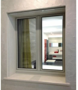 NAVELLO Распашное окно из дерева - алюминия Oceano