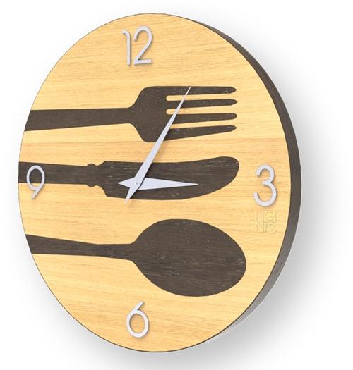 LIGNIS® Настенные часы из инкрустированного дерева Dolcevita objects 10.068 / 10.146 - Вид №1