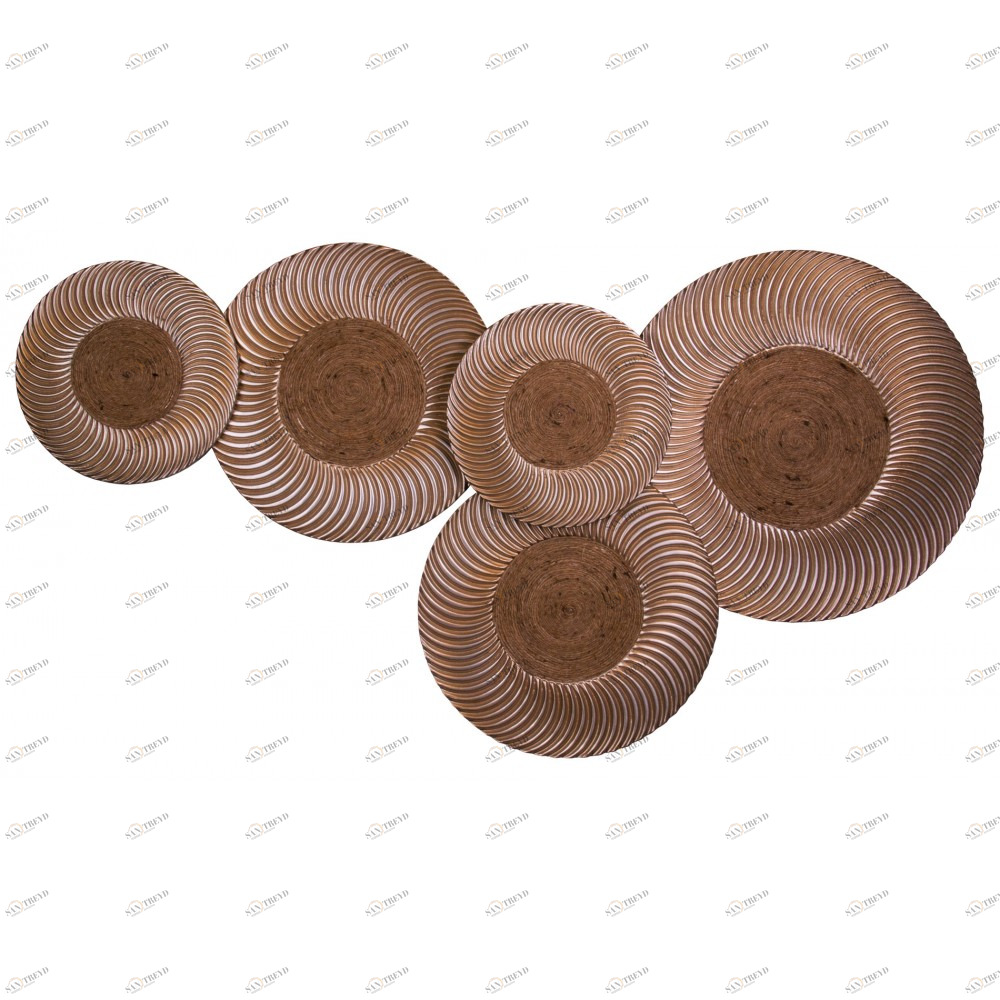 Настенное панно из дерева catcher thoughts 130*85см. EVENHOME ДИЗАЙНЕРСКИЕ 129709 Коричневый 