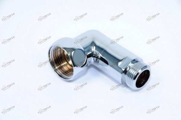 Переходник (23) угл. нр-вн 1/2х1/2 хром (пара) (0035) Santreyd 211414