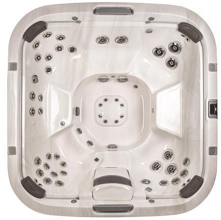 Jacuzzi® Квадратный наземный мини-бассейн с гидромассажем J-500™ sun-id-1409464 - Вид №6