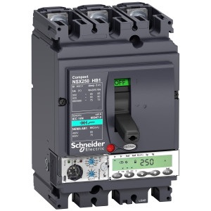 LV433558 Силовой автомат NSX, 85кА, 3P, 250А Schneider Electric Compact