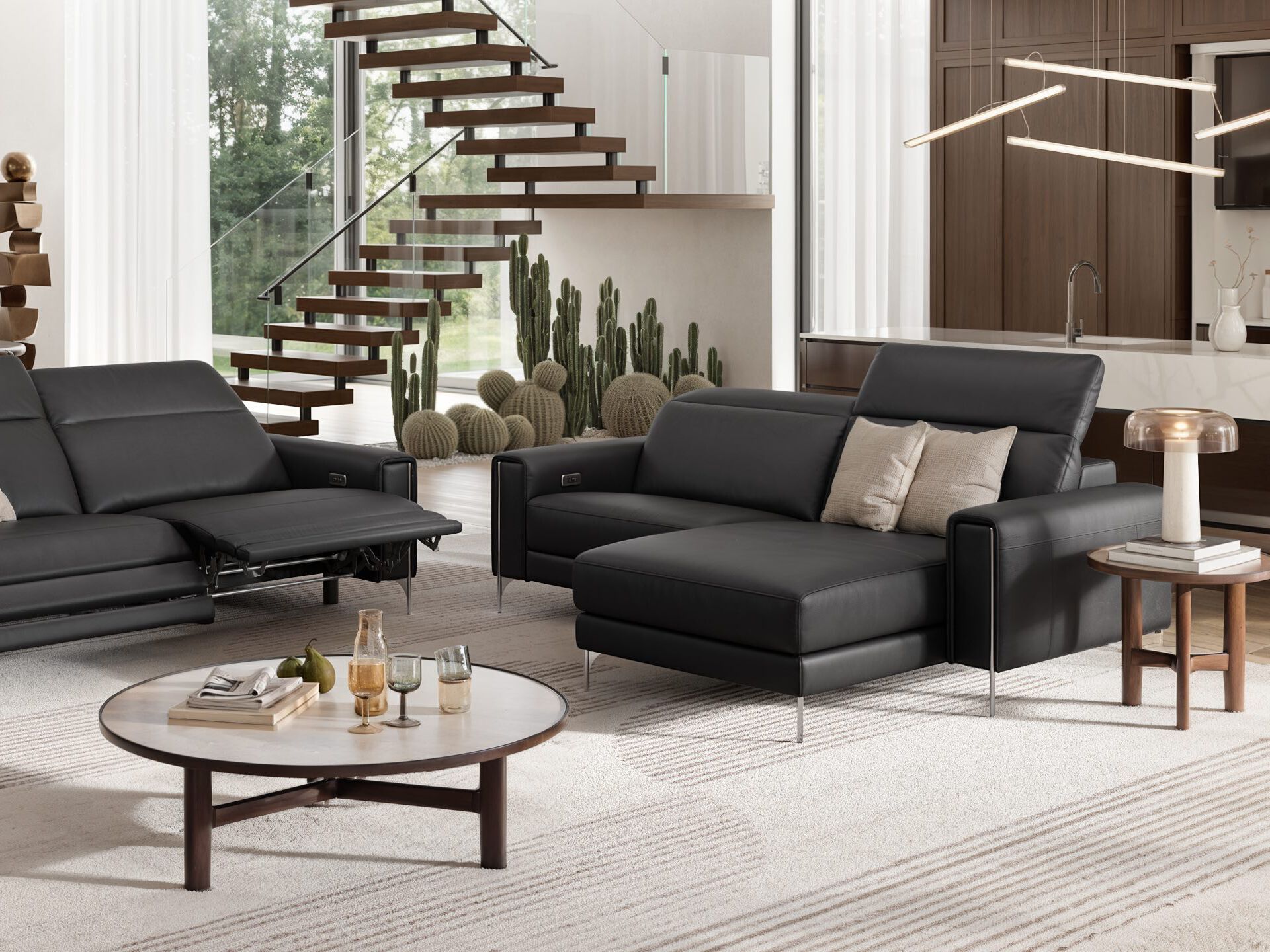 3-местный кожаный диван Sofanella Bellagio ARCH-00135536 - Вид №3